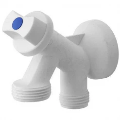 Noyon Et Thiebault Raccordement De Machine à Laver Robinet Applique Pour Machine à Laver - Entrée Mâle 15x21 (1/2) - Sortie Mâle 20x27 (3/4)