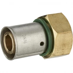 Noyon Et Thiebault Raccords Pour Tube Per Raccord PER Droit à Sertir - Écrou Tournant - Diamètre 16 Mm - F 20 X 27