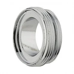 Noyon Et Thiebault Brise Jet Et Bec De Robinet Adaptateur Brise-jet Double Mâle M24 X 100 Et M22 X 100 - Laiton Chromé