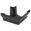 Accessoires Gouttières Angle Extérieur Nicoll Pour Gouttière - Angle 90° - Longueur 169 Mm - À Coller - Techtan - Gris Anthracite