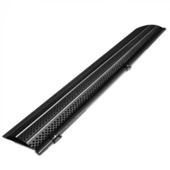 Achard Et Cie Accessoires Pour Toiture Pare Feuille Alu Laqué 25 Cm Zinc Pour Gouttière 1/2 Ronde 1 Mètre