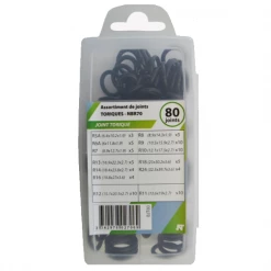 Noyon Et Thiebault Pièces D'usure De Robinetterie Coffret 80 Joints Toriques N°5A à N°24 Pour Robinetterie - Nitrile Noir - Noyon & Thiebault
