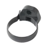 Accessoires Gouttières Collier à Bride Nicoll Pour Tube De Descente Cylindrique - À Clipser - Diamètre 100 Mm - PVC - Gris Anthracite