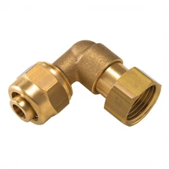 Noyon Et Thiebault Raccords Pour Tube Per Coude à écrou Libre Pour Tube PER à Compression F 15 X 21 - Diamètre 12 Mm - Noyon & Thiebault