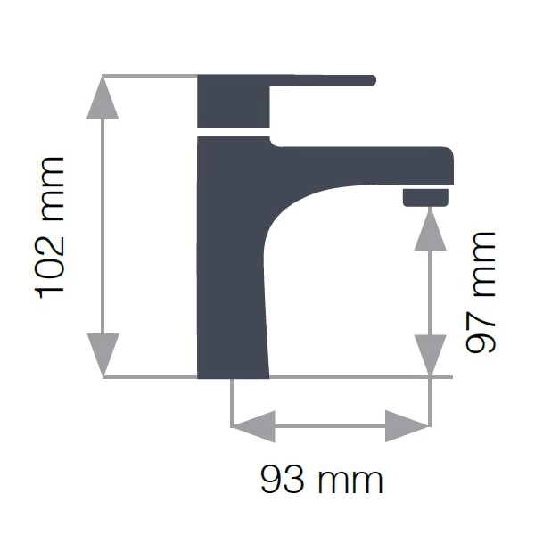 EUROSANIT Robinetterie évier Et Lavabo Mitigeur De Lavabo Avec Vidage Complet Algeo 2 EUROSANIT Robinetterie évier Et Lavabo Mitigeur De Lavabo Avec Vidage Complet Algeo – Image 2