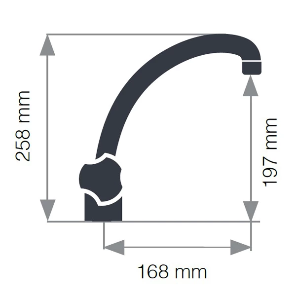 EUROSANIT Robinetterie évier Et Lavabo Mélangeur D'évier Bec Haut Mobile Ania 2 EUROSANIT Robinetterie évier Et Lavabo Mélangeur D'évier Bec Haut Mobile Ania – Image 2