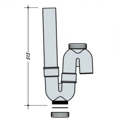 Nicoll Raccordement De Machine à Laver Siphon De Machine à Laver à Sortie Verticale Orientable 40 Mm -France Robinetterie Soldes Boutique dimensions nicoll
