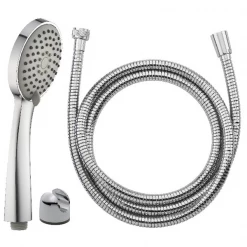 Noyon Et Thiebault Robinetterie Pour Bain Et Douche Ensemble Douchette 3 Jets Barca Et Flexible Extensible Chromée