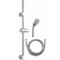 Noyon Et Thiebault Robinetterie Pour Bain Et Douche Douchette 3 Jets, Flexible De 1,5 M Et Barre De Douche
