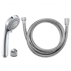 Noyon Et Thiebault Robinetterie Pour Bain Et Douche Douchette 3 Jets Et Flexible De Douche De 1,5 M