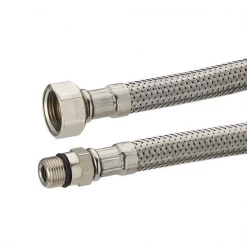 Noyon Et Thiebault Flexible Pour Chauffage Et Sanitaire Flexible D'alimentation Mâle-Femelle M 10 X 100 F 15 X 21 - L300 Mm