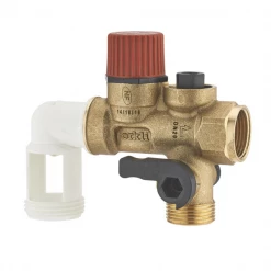 Noyon Et Thiebault Groupe De Sécurité Pour Chauffe-eau Groupe De Sécurité Coudé Fiabilis Pour Chauffe-eau -Laiton - MF 20 X 27 - Noyon & Thiebault