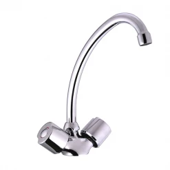 EUROSANIT Robinetterie évier Et Lavabo Mélangeur D'évier Bec Haut Mobile Ania