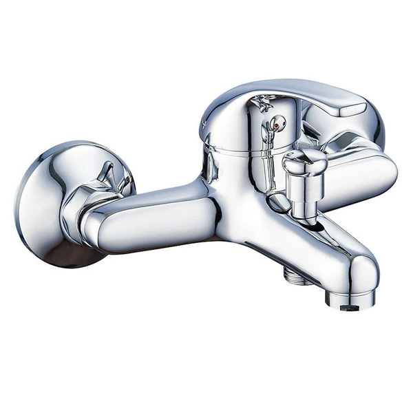 EUROSANIT Robinetterie Pour Bain Et Douche Mitigeur De Bain-douche Avec Montage Mural Pola 1 EUROSANIT Robinetterie Pour Bain Et Douche Mitigeur De Bain-douche Avec Montage Mural Pola