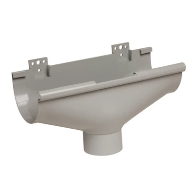 Naissance Pour Gouttière Naissance 1/2 Rond De 25 Diamètre 80 Mm - Couleur Gris NICOLL NAD25S 3 Naissance Pour Gouttière Naissance 1/2 Rond De 25 Diamètre 80 Mm - Couleur Gris NICOLL NAD25S – Image 3