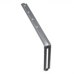 Frenehard Et Michaux Collier De Gouttière Hampe Droite Crochet Bandeau Dos Nervuré Pose Chevron Prégalvanisé 500mm