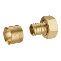 Noyon Et Thiebault Raccords Pour Tube Per Raccord Femelle écrou Tournant Tube PER - F 15 X 21 - D16 Mm Laiton -10