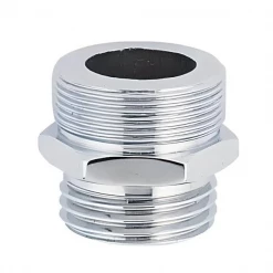 Noyon Et Thiebault Raccords Et Adaptateurs Chromés Mamelon Adaptateur De Bec Double Mâle M 1/2" M24 X 100