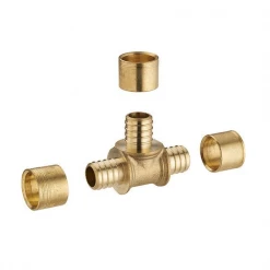 Noyon Et Thiebault Raccords Pour Tube Per Raccord Té égal Femelle à Glissement Pour Tube PER - Diamètre 16 Mm