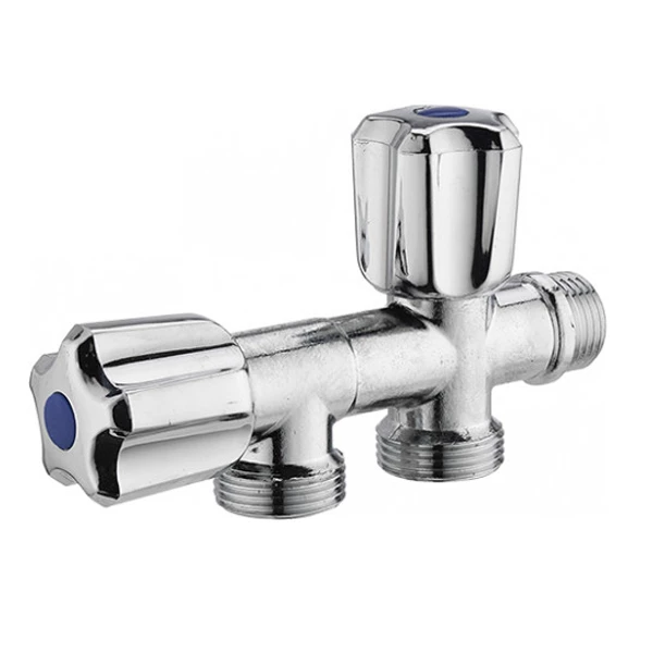 Noyon Et Thiebault Robinetterie Robinet Double En Ligne Machine à Laver - M 20 X 27 - Raccord M15 X 21 Laiton 1 Noyon Et Thiebault Robinetterie Robinet Double En Ligne Machine à Laver - M 20 X 27 - Raccord M15 X 21 Laiton