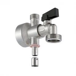 Noyon Et Thiebault Raccords Pour Tube Per Robinet De Repiquage PER Machine à Laver Jupe Haute - D16 Mm - M 20 X 27