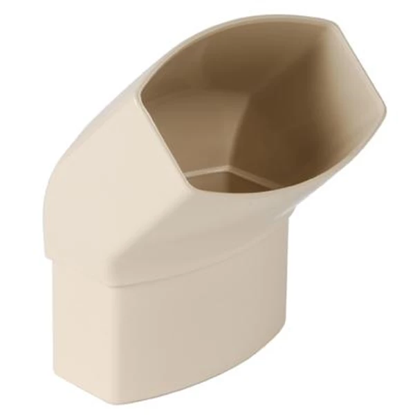 Accessoires Descentes Coude Ovoïde Nicoll Pour Tube De Descente 90 X 56 Mm - Angle 45°- Mâle/Femelle - Techtan - Sable 1 Accessoires Descentes Coude Ovoïde Nicoll Pour Tube De Descente 90 X 56 Mm - Angle 45°- Mâle/Femelle - Techtan - Sable